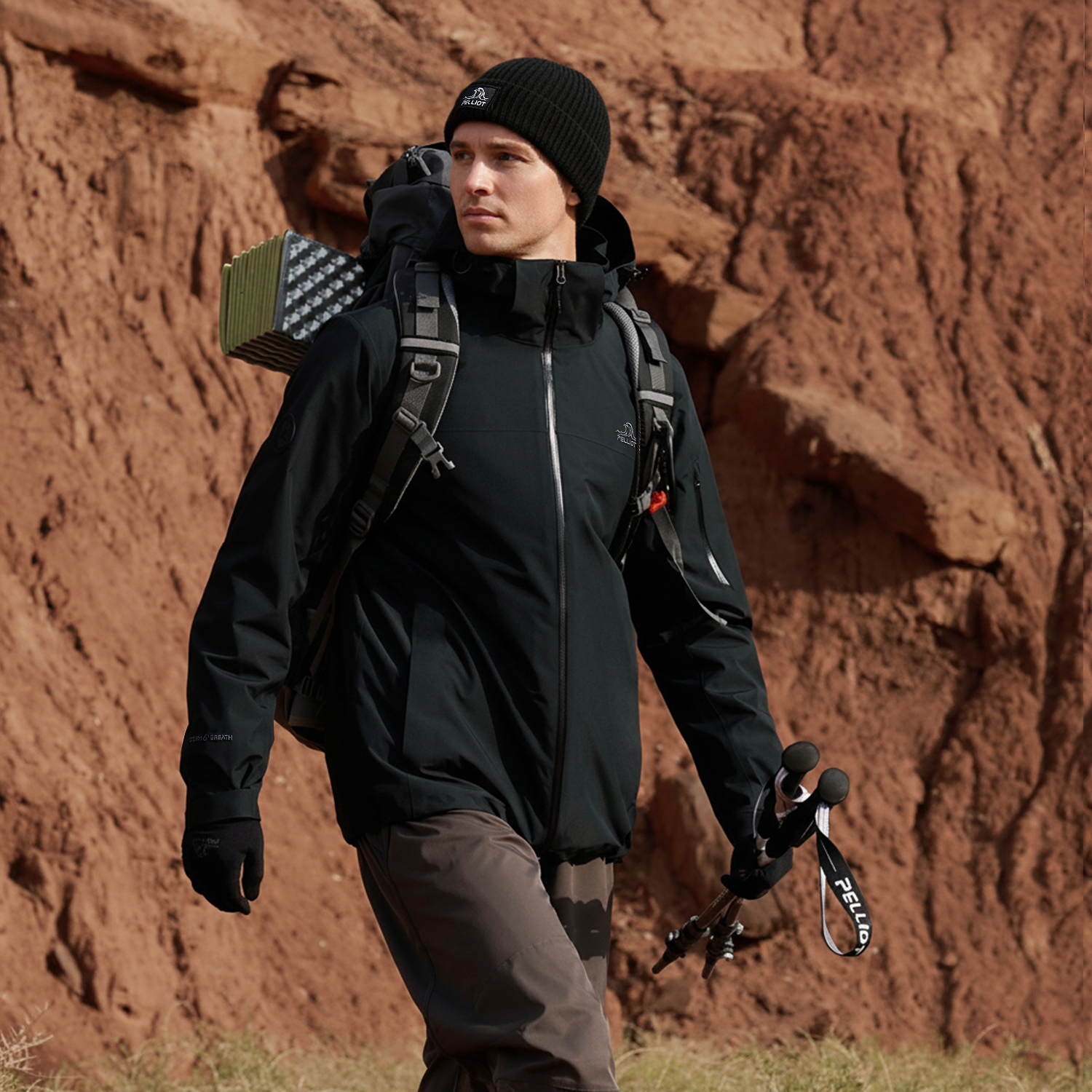 PELLIOT - Campera Impermeable 3 en 1