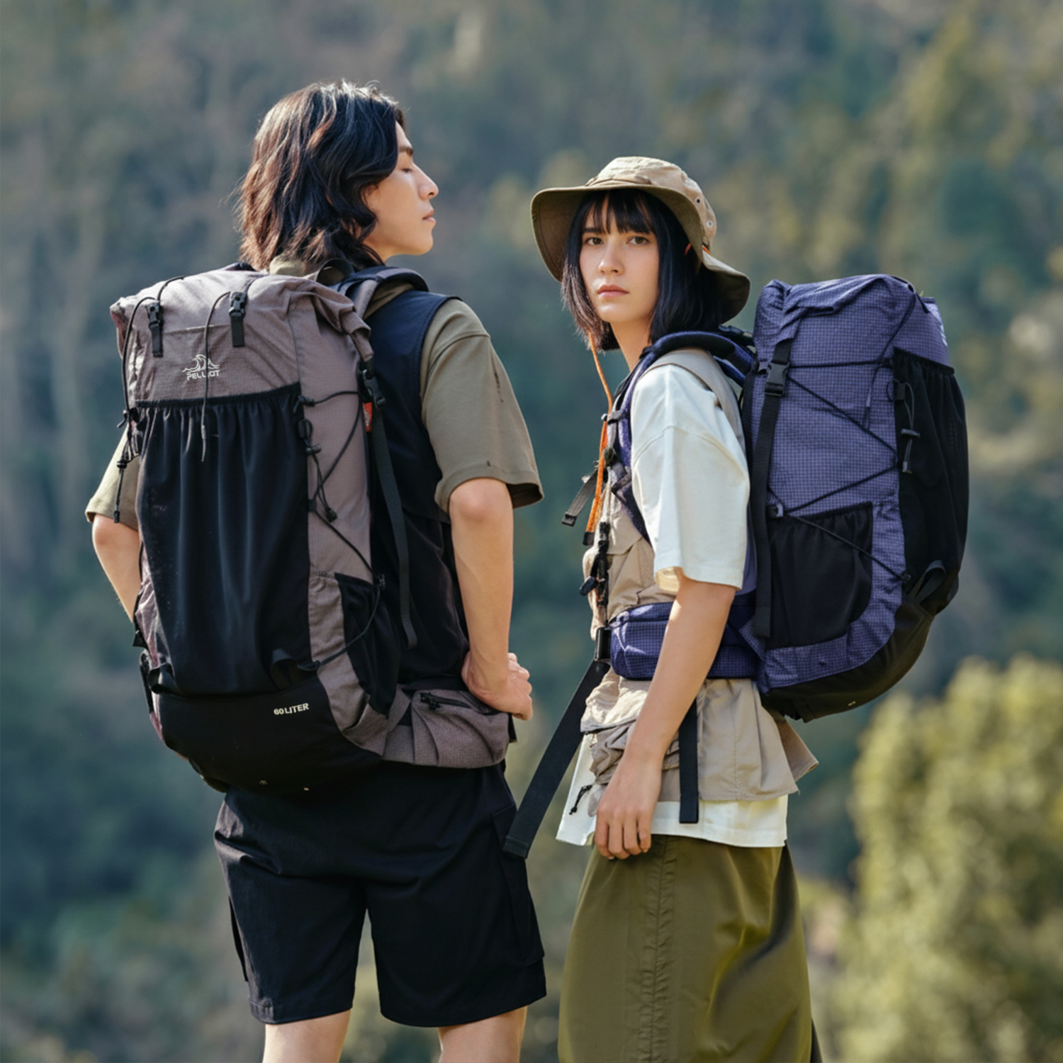 PELLIOT - Mochila técnica 40L/60L