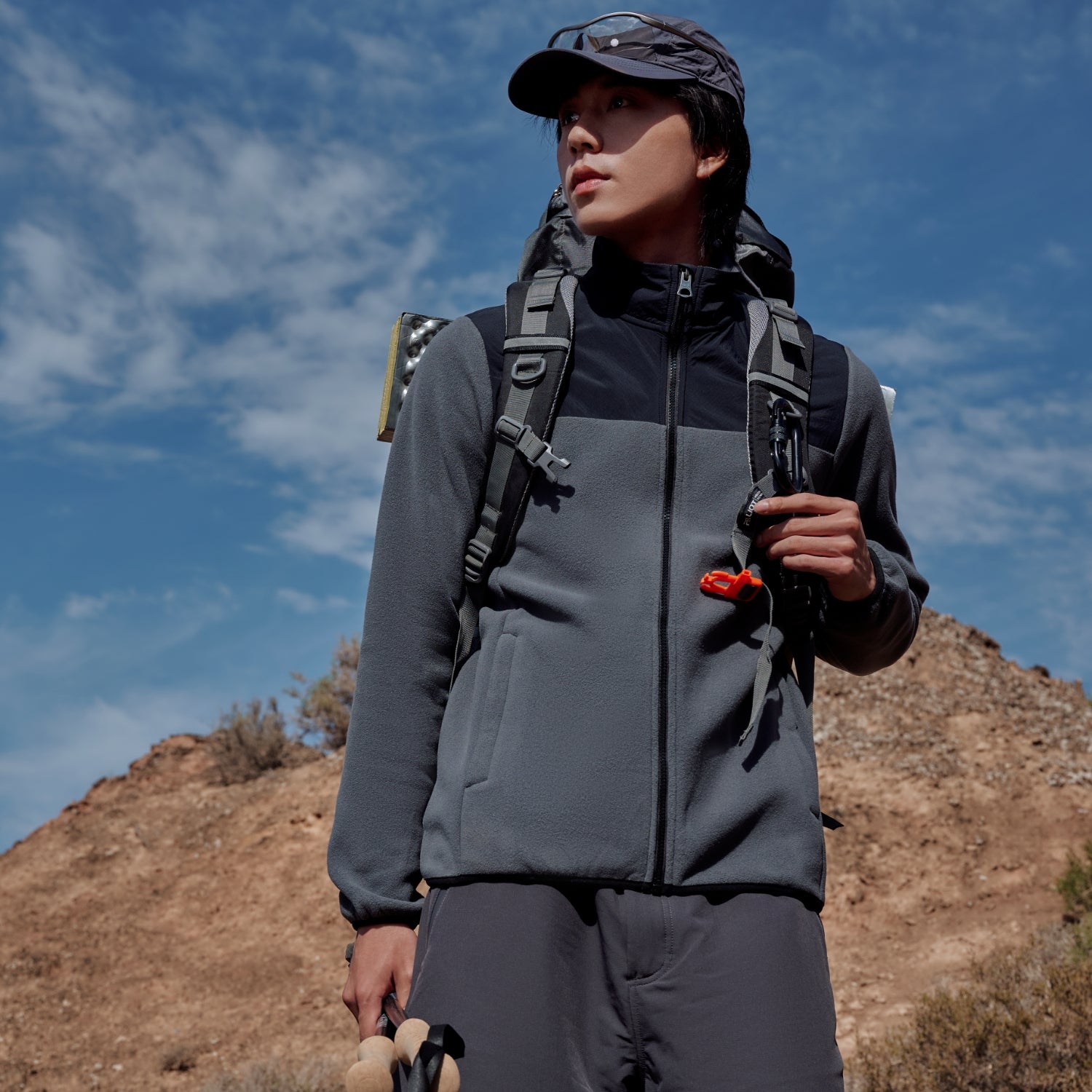 PELLIOT - Campera Clasica Polar